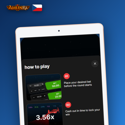 Funkce dual bet v AmunRa Casino Aviator umožňuje dvě nezávislé sázky v jednom kole