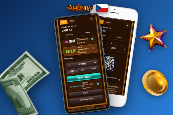 Digitální štít chránící transakci při vkladu v AmunRa Casino