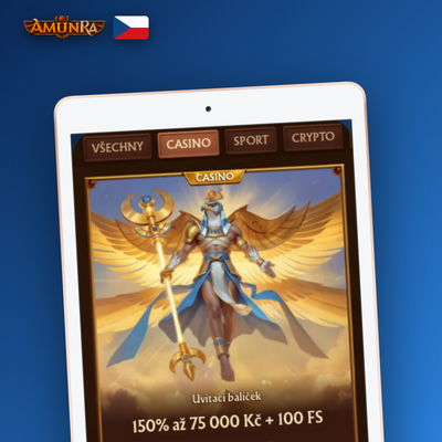 AmunRa Casino bonus bez vkladu po ověření účtu — hrajte zdarma bez rizika