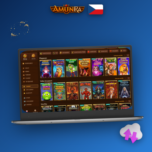 AmunRa Casino na PC – desktopový klient s ruletou na monitoru a notebooku