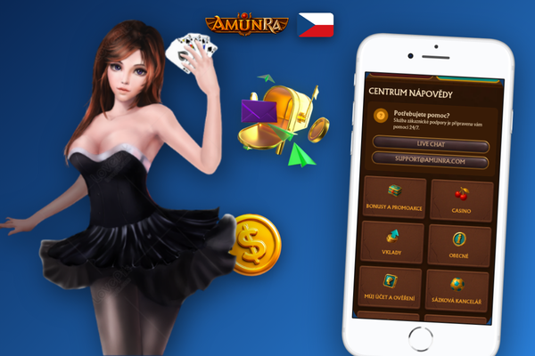 Mobilní živý chat AmunRa Casino dostupný nepřetržitě – i v noci a o svátcích