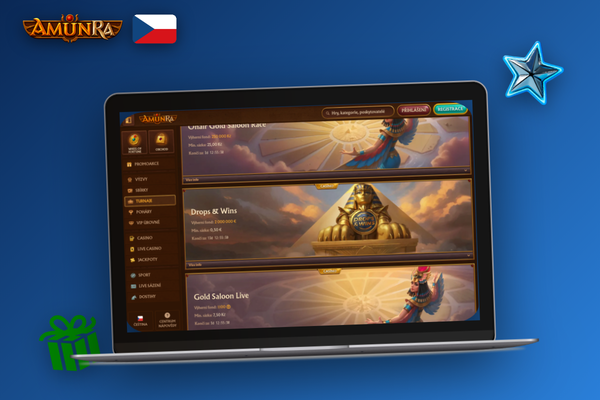 Propojení notebooku a smartphonu znázorňující synchronizaci účtu AmunRa Casino pro počítač